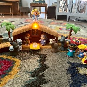 Fisher Price Little People Nativity deluxe set